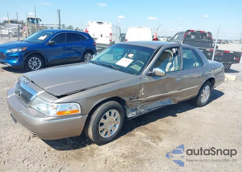 2005 Mercury Grand Marquis Ls/Lse из США, поврежденный, VIN 2MEFM75W85X666079
